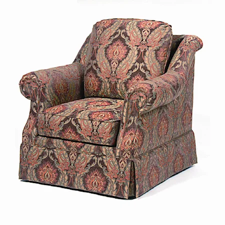 Skirted Upholstered Chair