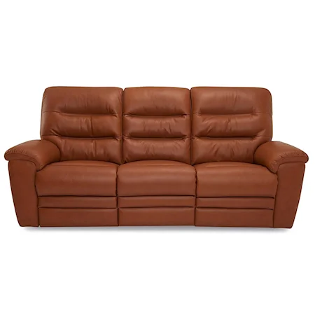 Sofa Power Recliner w/ Pwr Headrest & Lumbar