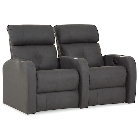 Contemporary 2 Seat Power Theater Seating