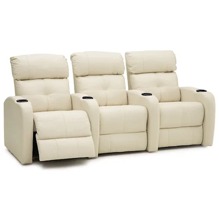 Contemporary Theater Seating Power Sectional