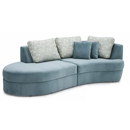 Curvature Inspired Sofa