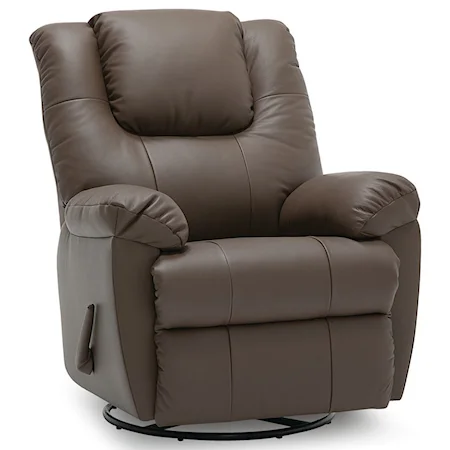Wallhugger Recliner Chair with Pillow Top Arms