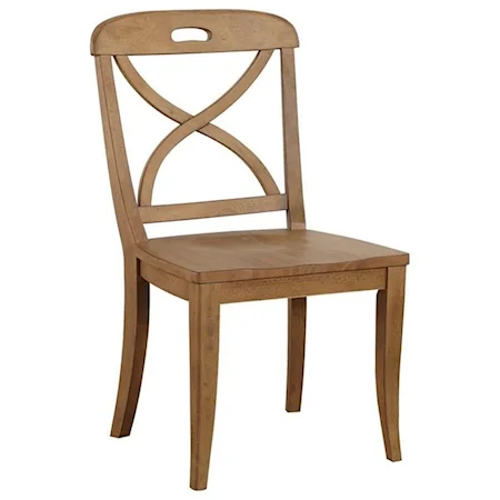 X Back Dining Side Chair