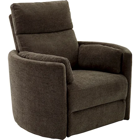 Contemporary Glider Swivel Power Recliner