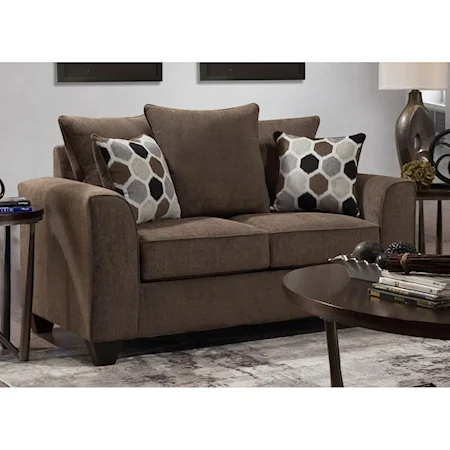 Contemporary Loveseat