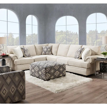 Transitional L-Shaped Sectional