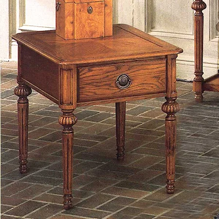 Drawer End Table