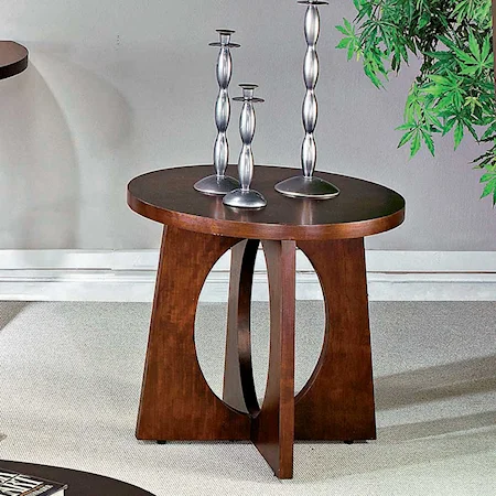 Round End Table