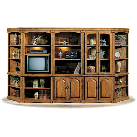 Entertainment and Storage Wall Unit