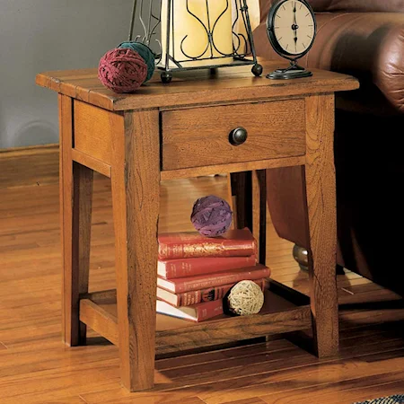 Drawer End Table