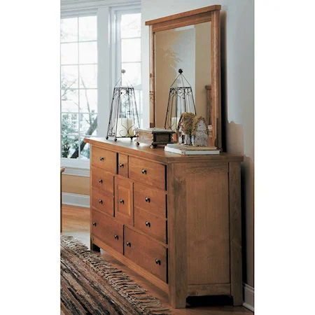 Master Dresser with Mirror