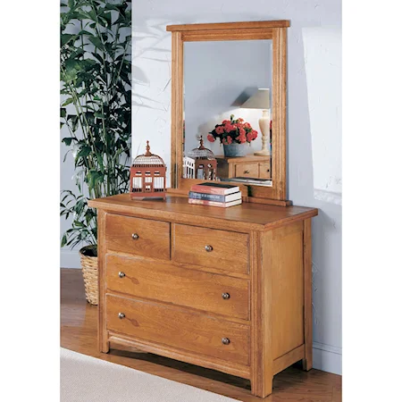 Single Dresser with Mirror