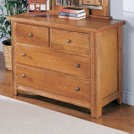 Four Drawer Single Dresser