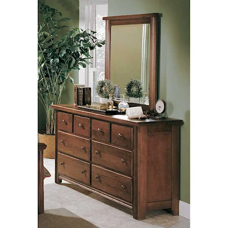 Double Dresser with Mirror