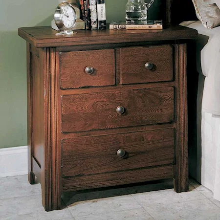 Three Drawer Night Stand