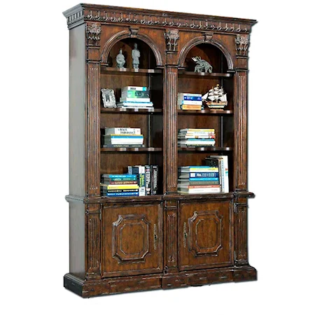 Two Arch Bookcase