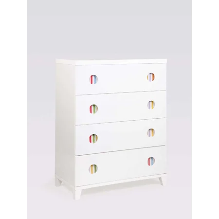 Dry-Erase Four Drawer Chest