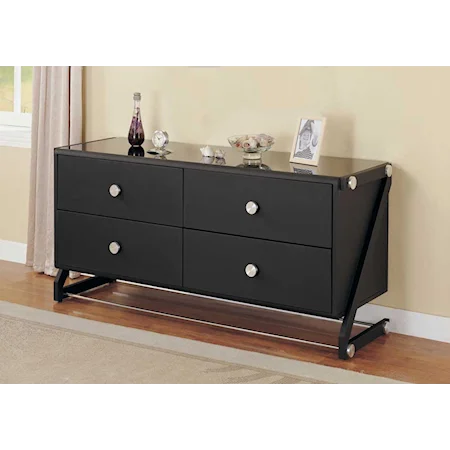 Drawer Dresser with Four Drawers