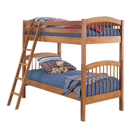 Twin over Twin Bunk Bed