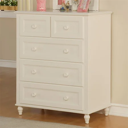 Drawer Chest with Five Drawers