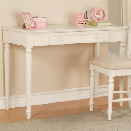 White Writing Desk or Vanity