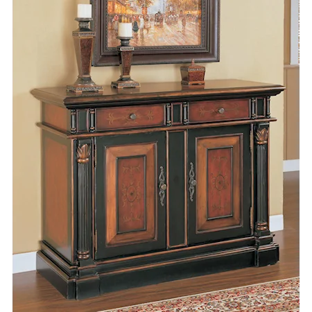 Console Cabinet with 2 Doors and 2 Drawers