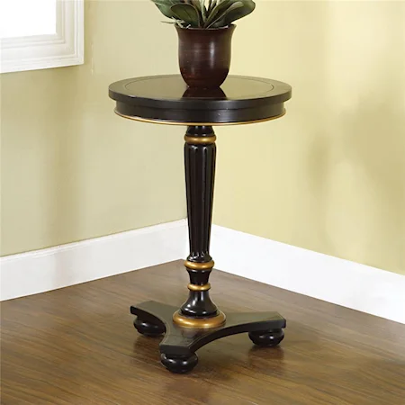 Pedestal Accent Table