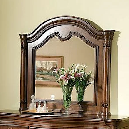 Cherry Dresser Mirror