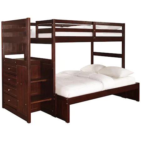 Twin Over Full Chest End Bunk Bed