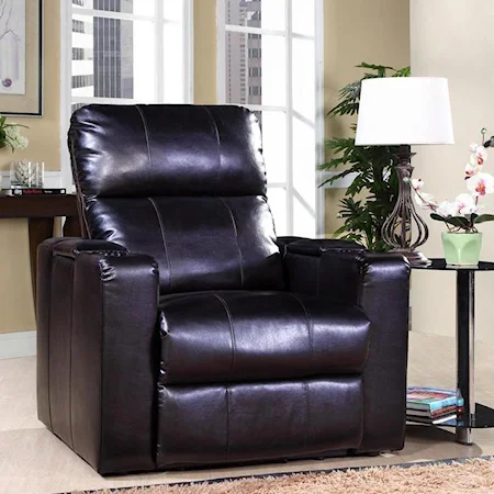 Theater Seating Power Recliner w/ Tray