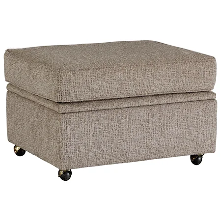 Storage Ottoman with Casters