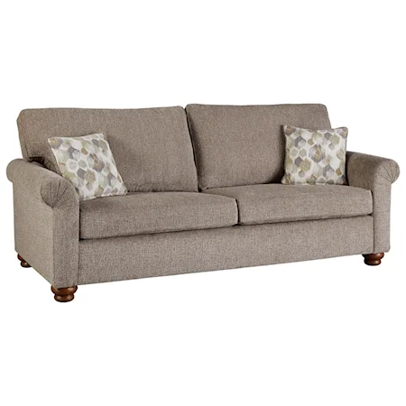 Sofa with Reversible Cushions