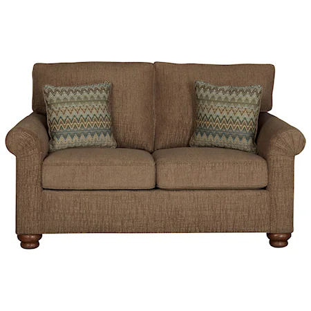 Loveseat with Reversible Cushions