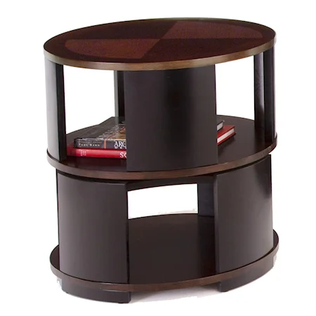 Swivel Chairside Table