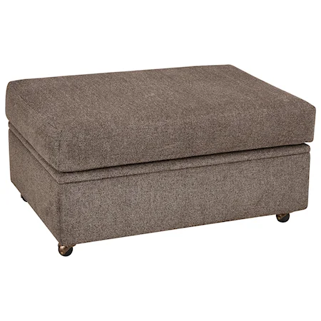 Storage Ottoman with Casters