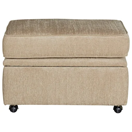 Storage Ottoman with Casters