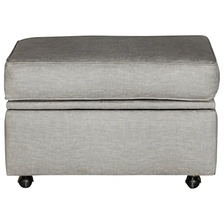 Storage Ottoman with Casters