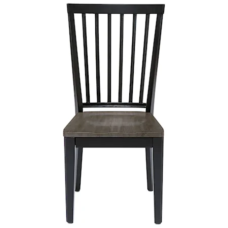 Casual Two-Tone Dining Chair