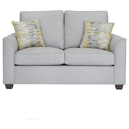 Transitional Loveseat