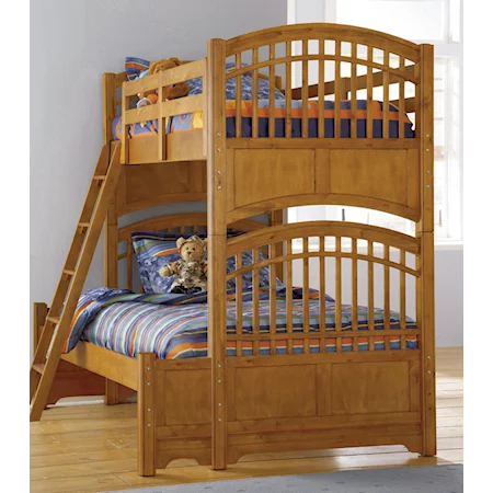 Twin Bunk Bed with Full Extension