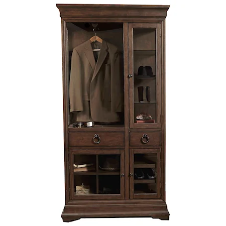 Curio Armoire with LED Lighting