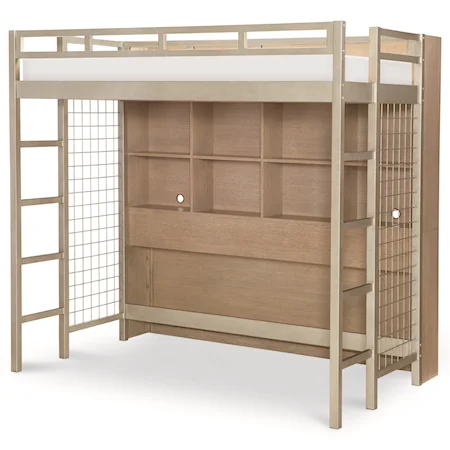 Twin Metal Loft Bed