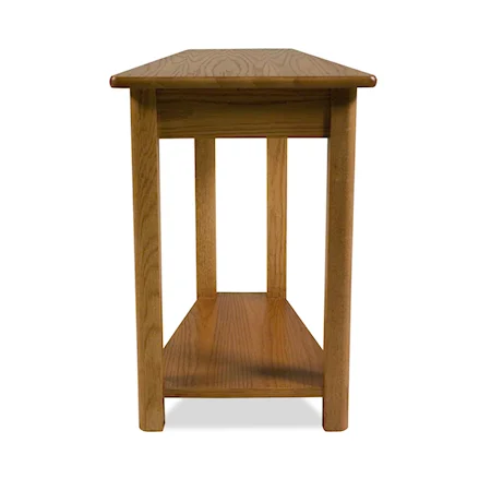 Wedge End Table