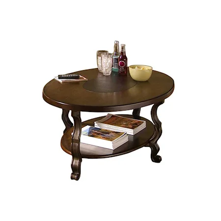 Oval Cocktail Table