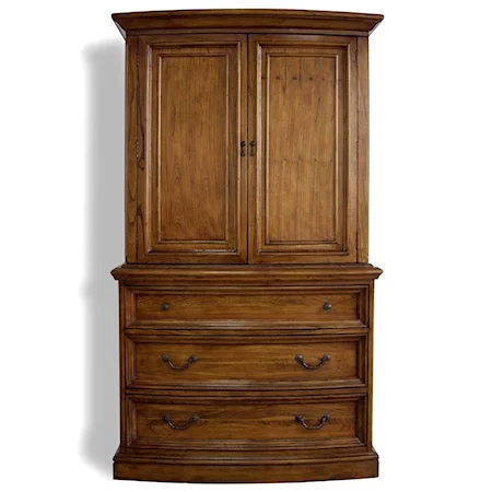 Medley Curved Armoire