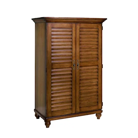 Entertainment Armoire with Two Doors
