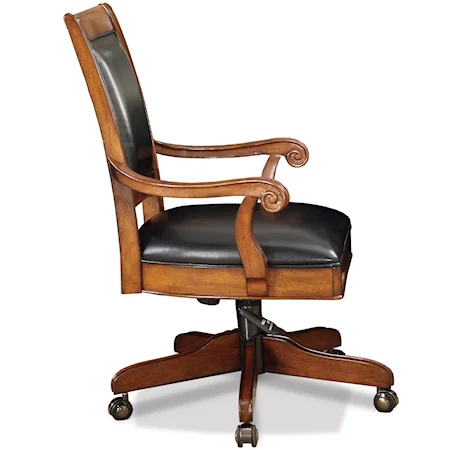 Executive Desk Chair with Casters