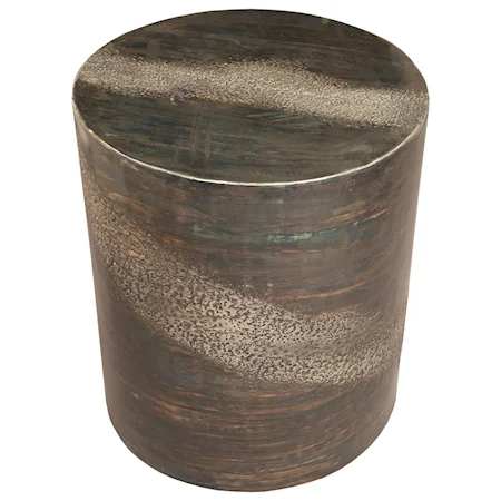 Contemporary Metal Spot Table