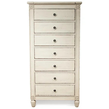 7 Drawer Lingerie Chest with Lift-Top