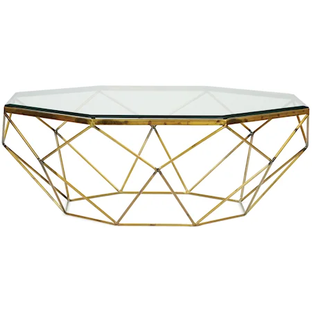 Glamorous Octagon Coffee Table